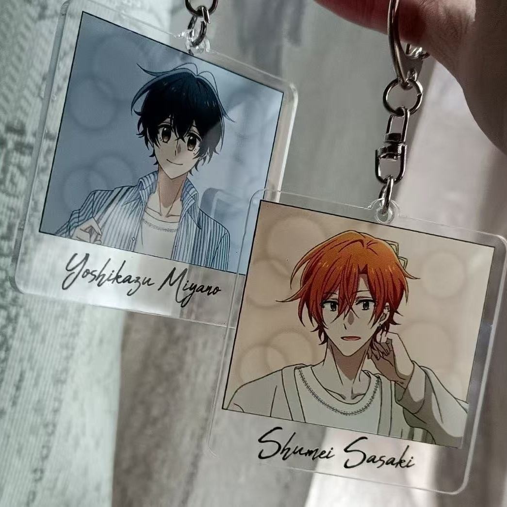 4Pc/set Hot Sasaki and Miyano Miyano Yoshikazu Hirano Taiga Acrylic Pendant