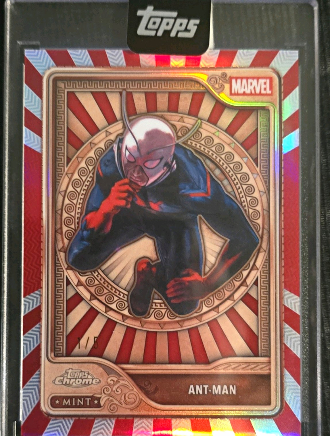 Topps 2026 Mint Marvel Ant-Man Bronze Card #40 In Marvel We Trust 1/5 Topps 2026 Mint Marvel Ant-Man Bronze Card #40 In Marvel We Trust 1/5