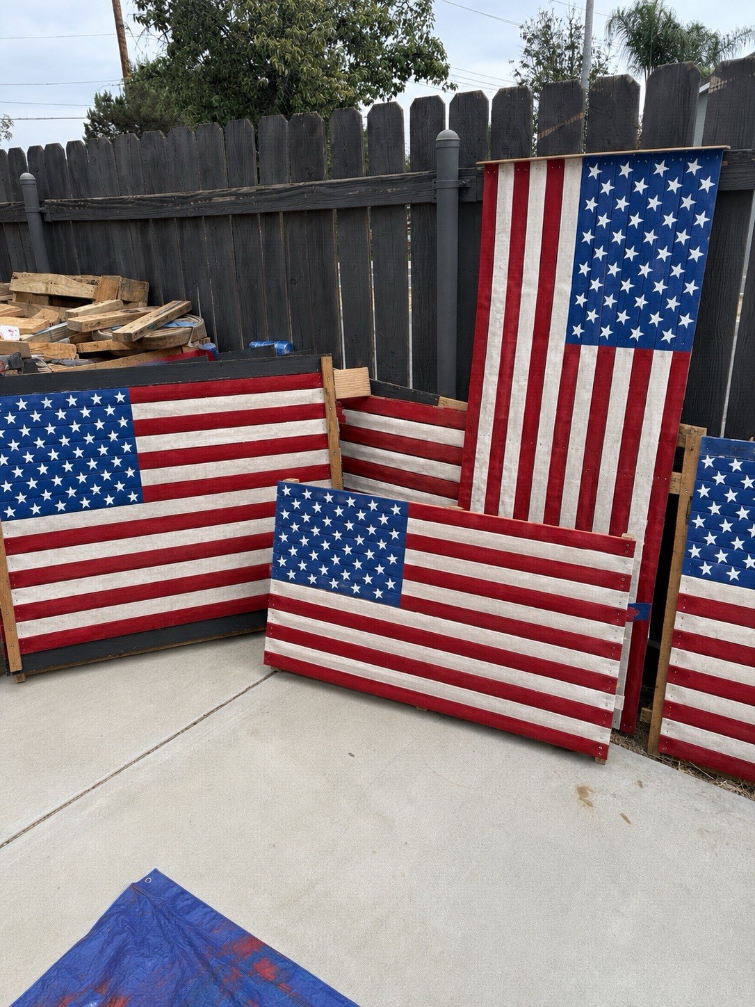 American Flag Made From Real Fire Hose | Handmade by Firefighter / Charity American Flag Made From Real Fire Hose | Handmade by Firefighter / Charity