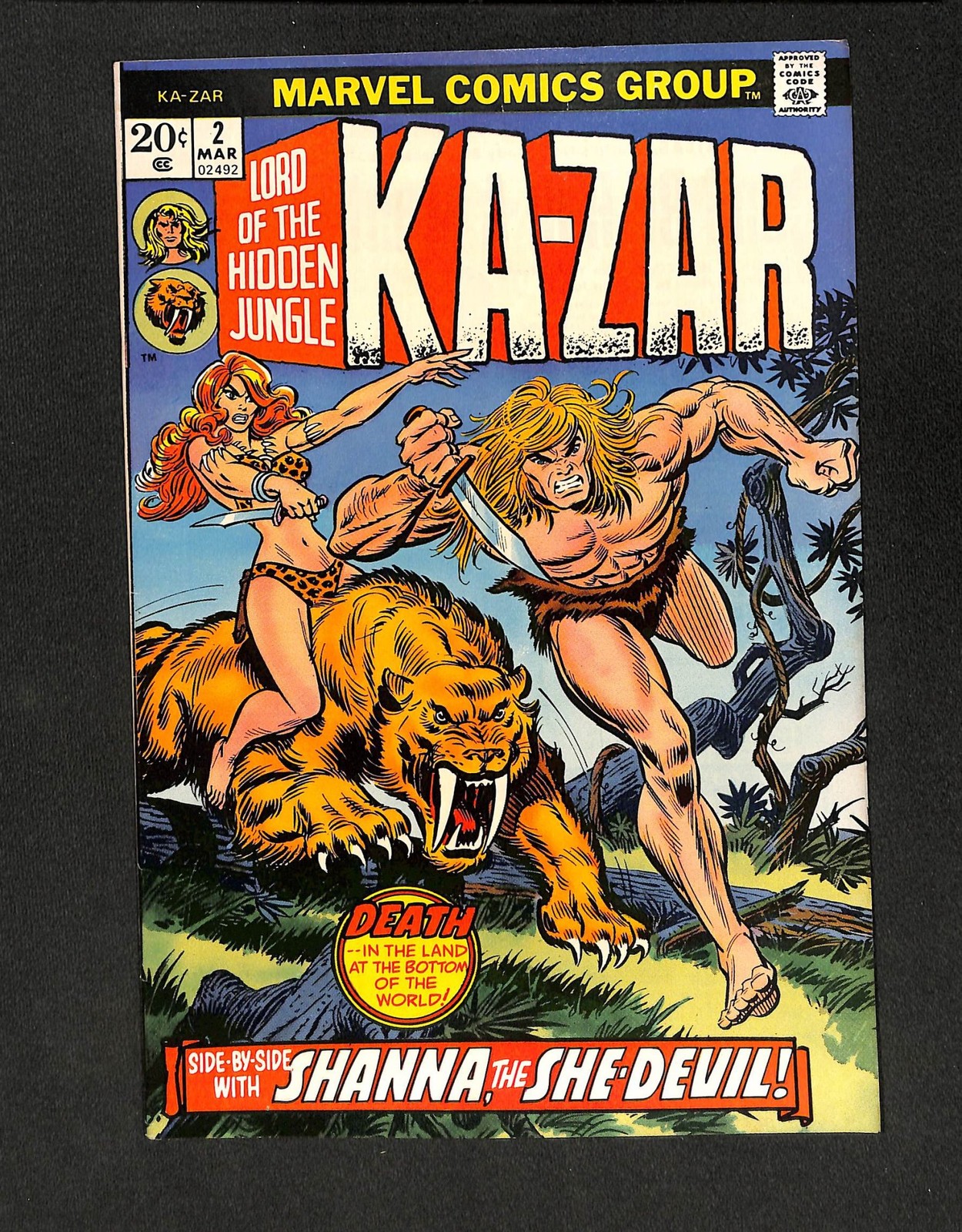 Ka-Zar #2 Marvel 1974