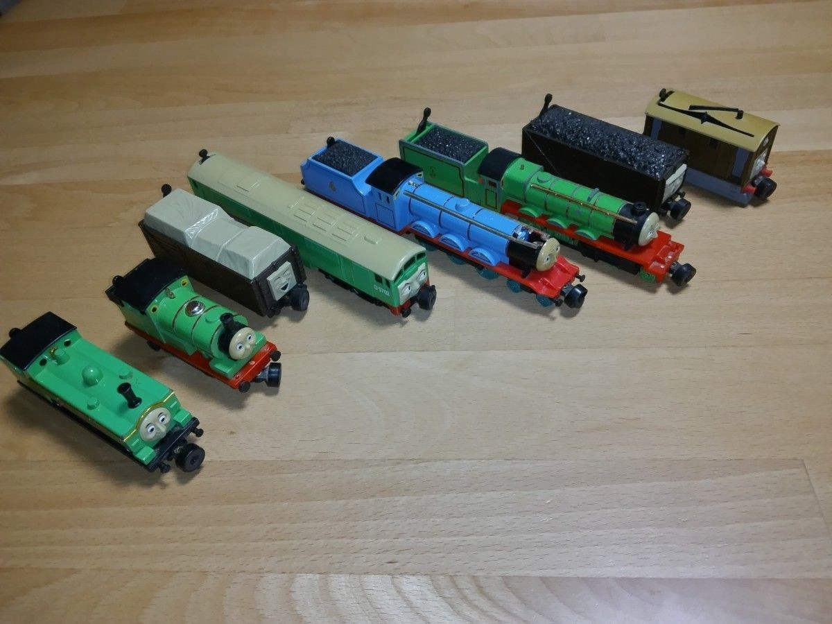 Bandai TECS Thomas Engine Collection 7 Vehicle Lot Parts Missing 15+