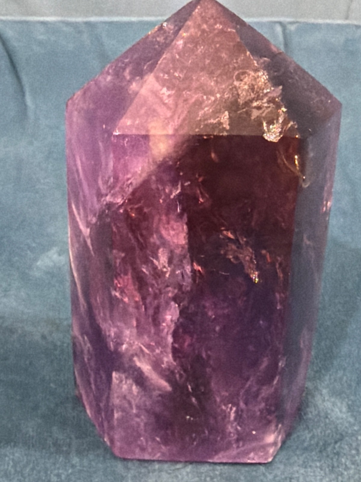 Amethyst Crystal Tower - 471 grams
