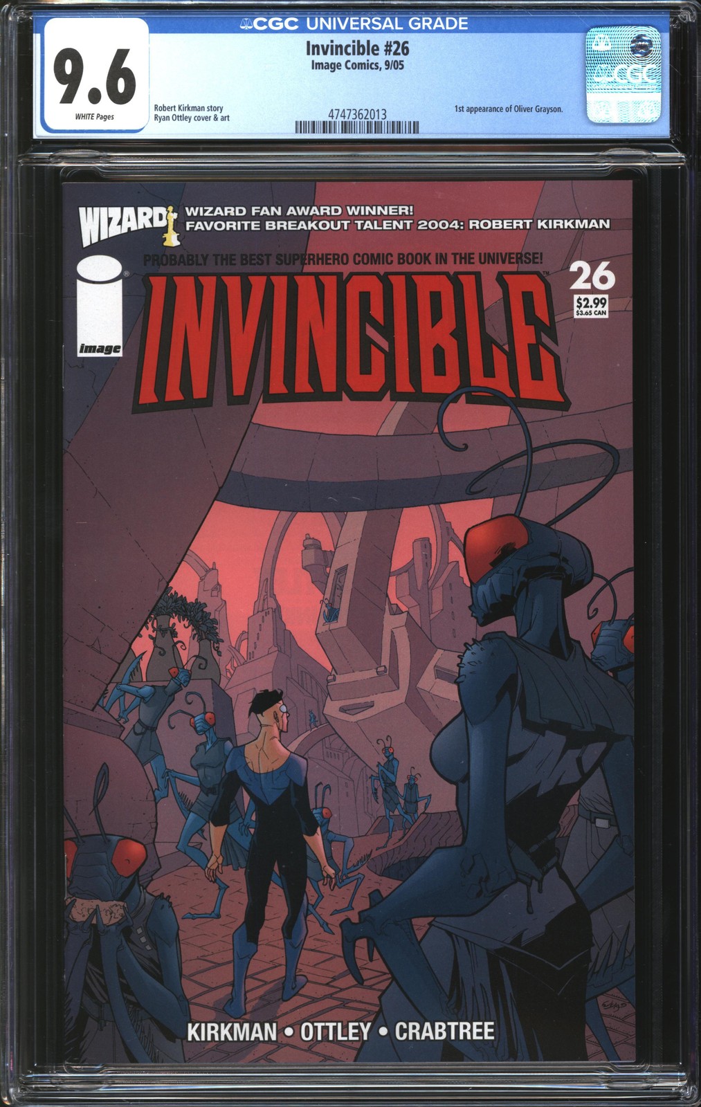 Invincible (2003) # 26 CGC 9.6 NM+