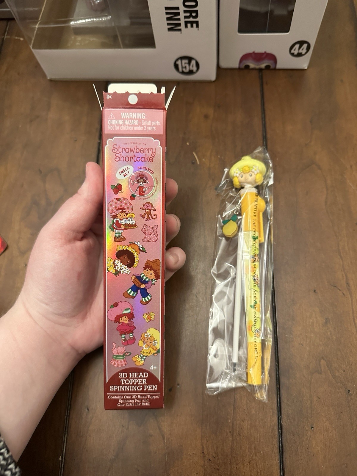 Collectibles: Lemon Meringue Pen (SCENTED) - Strawberry Shortcake - OPEN - New