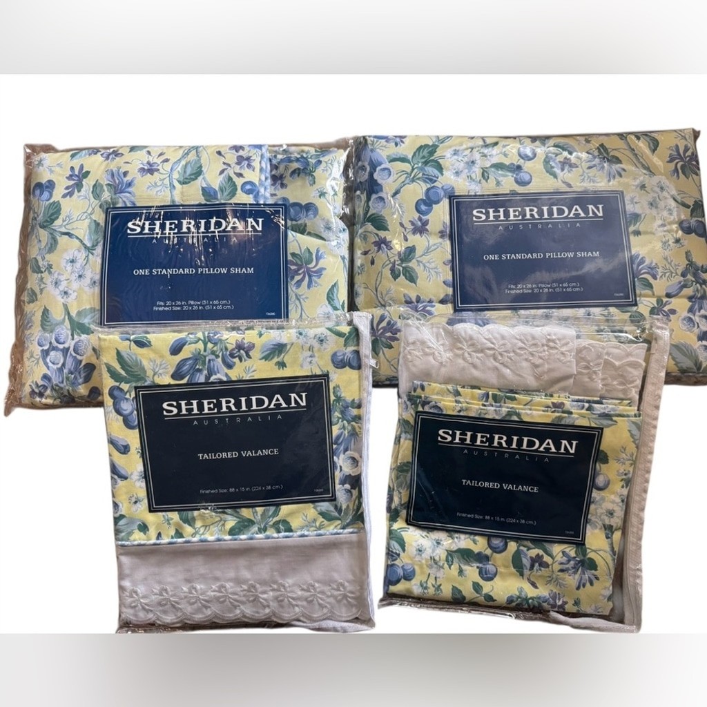 Vintage Sheridan Australia bedding still in package Vintage Sheridan Australia bedding still in package