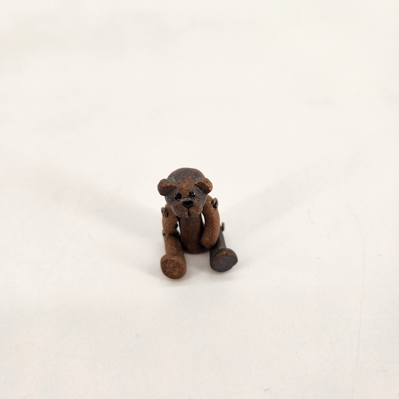 Vintage Hantel Victorian Miniature Jointed Bear Figurine
