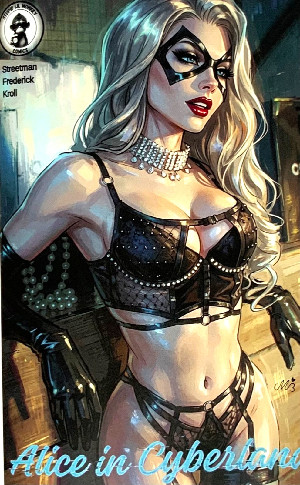 THE FLAWLESS UNIVERSE: ALICE IN CYBERLAND BLACK CAT COMPLETE SET OF FIVE COVERS. THE FLAWLESS UNIVERSE: ALICE IN CYBERLAND BLACK CAT COMPLETE SET OF FIVE COVERS.