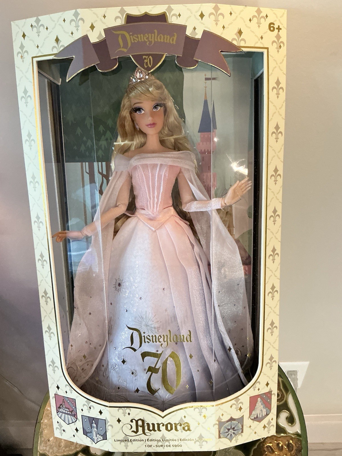 Disneyland 70th Anniversary Aurora Limited Edition Doll New 2025 Disneyland 70th Anniversary Aurora Limited Edition Doll New 2025