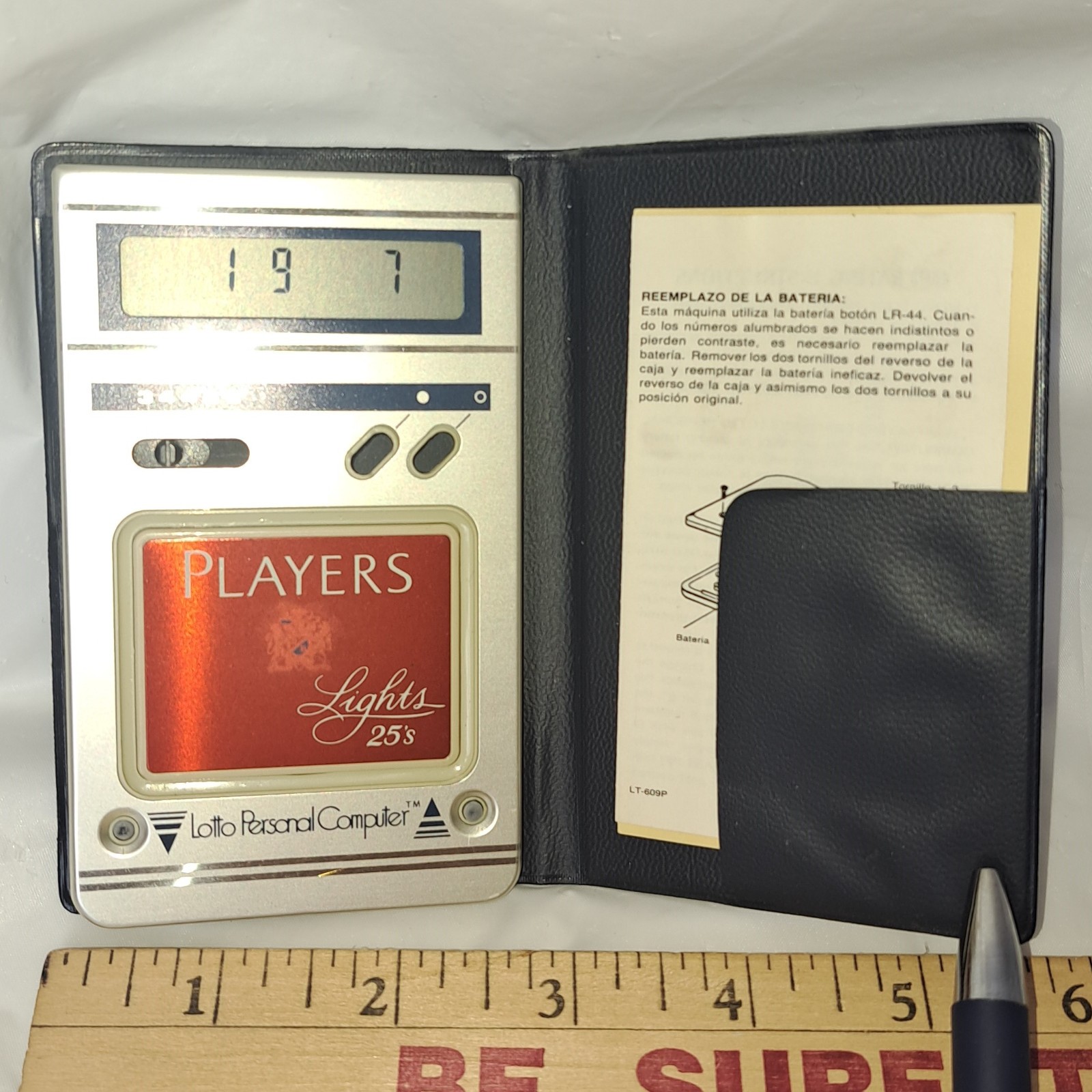 Vintage Players Lights 25’s Cigarettes Players Lotto Personal Computer UNTESTED