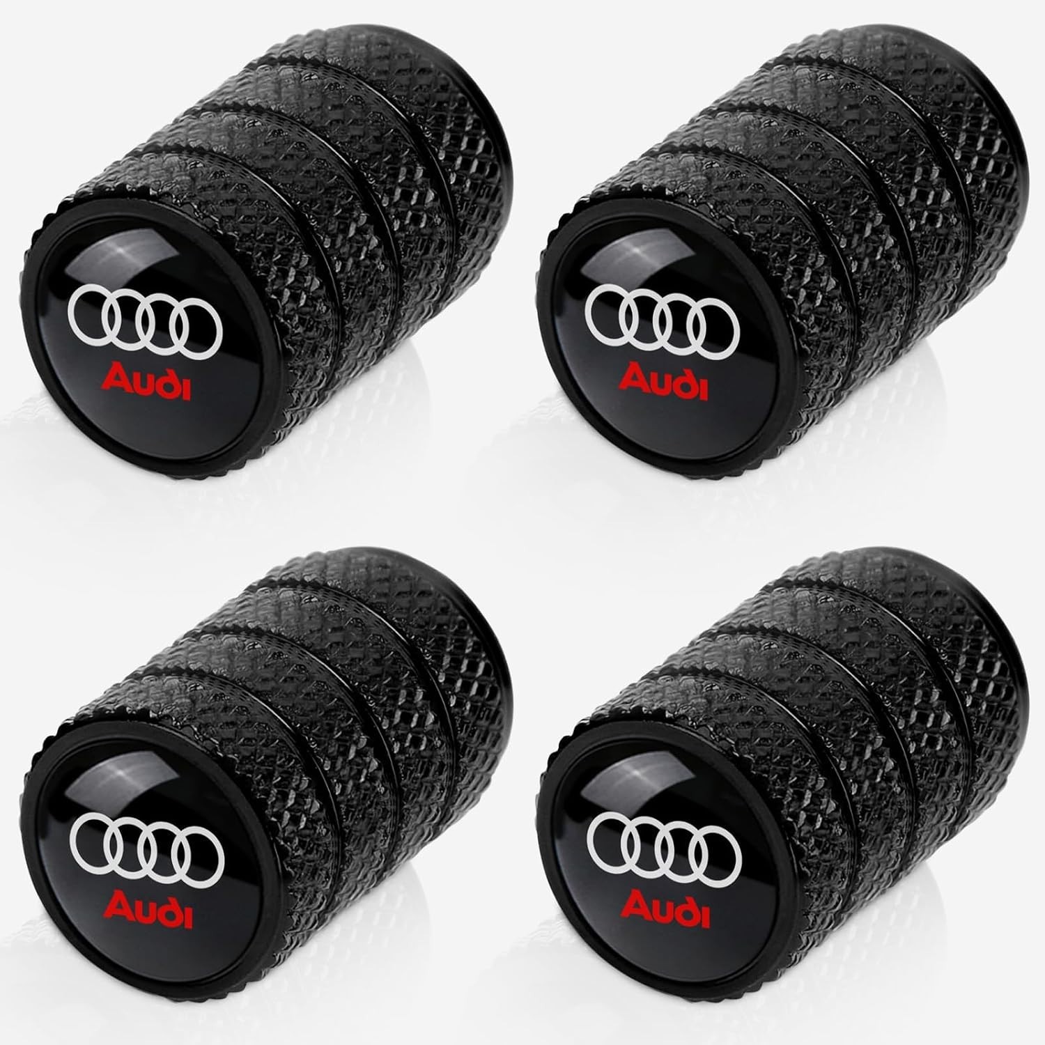 Tire Valve Stem Caps for Audi S3 A3 RS3 A4 A5 A6 A7 RS7 A8 Q3 Q5 Q7 R8 Metal ...