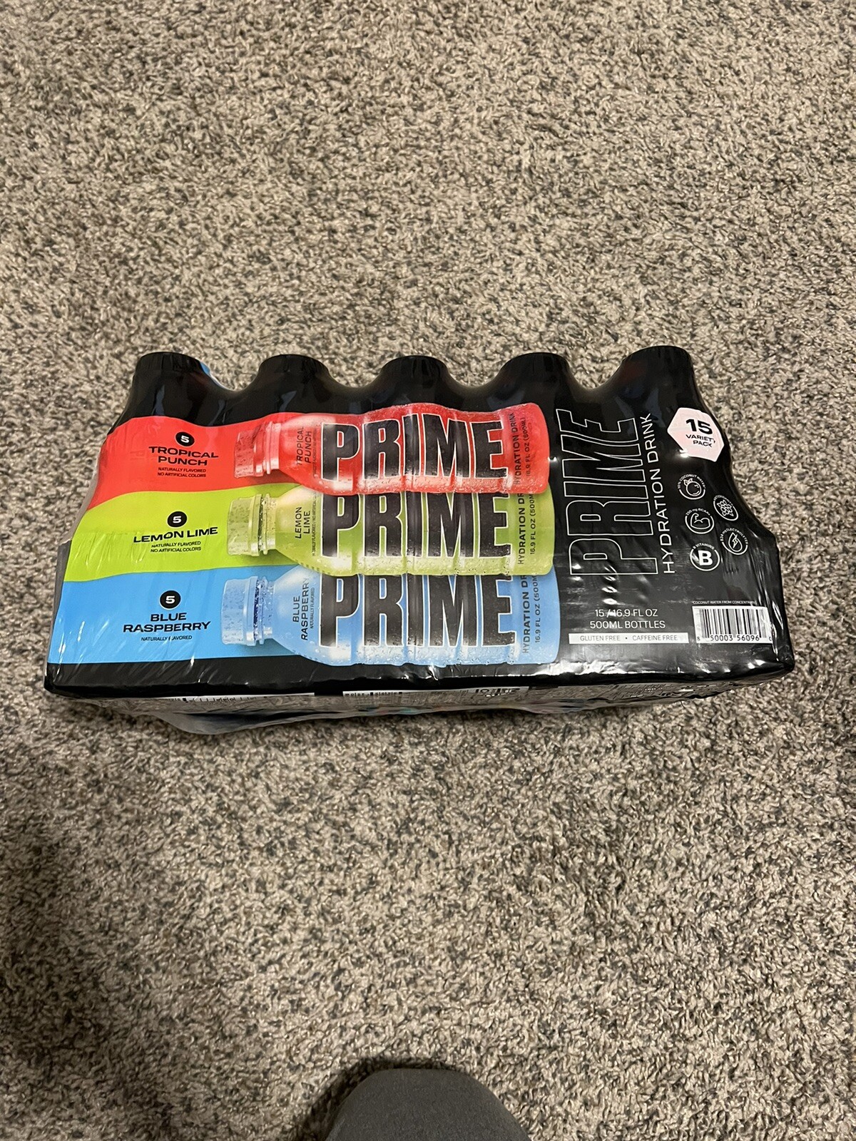 (1) Prime Hydration 15-Pack By Logan Paul x KSI (15) Total 16.9oz Bottles Bcaa (1) Prime Hydration 15-Pack By Logan Paul x KSI (15) Total 16.9oz Bottles Bcaa