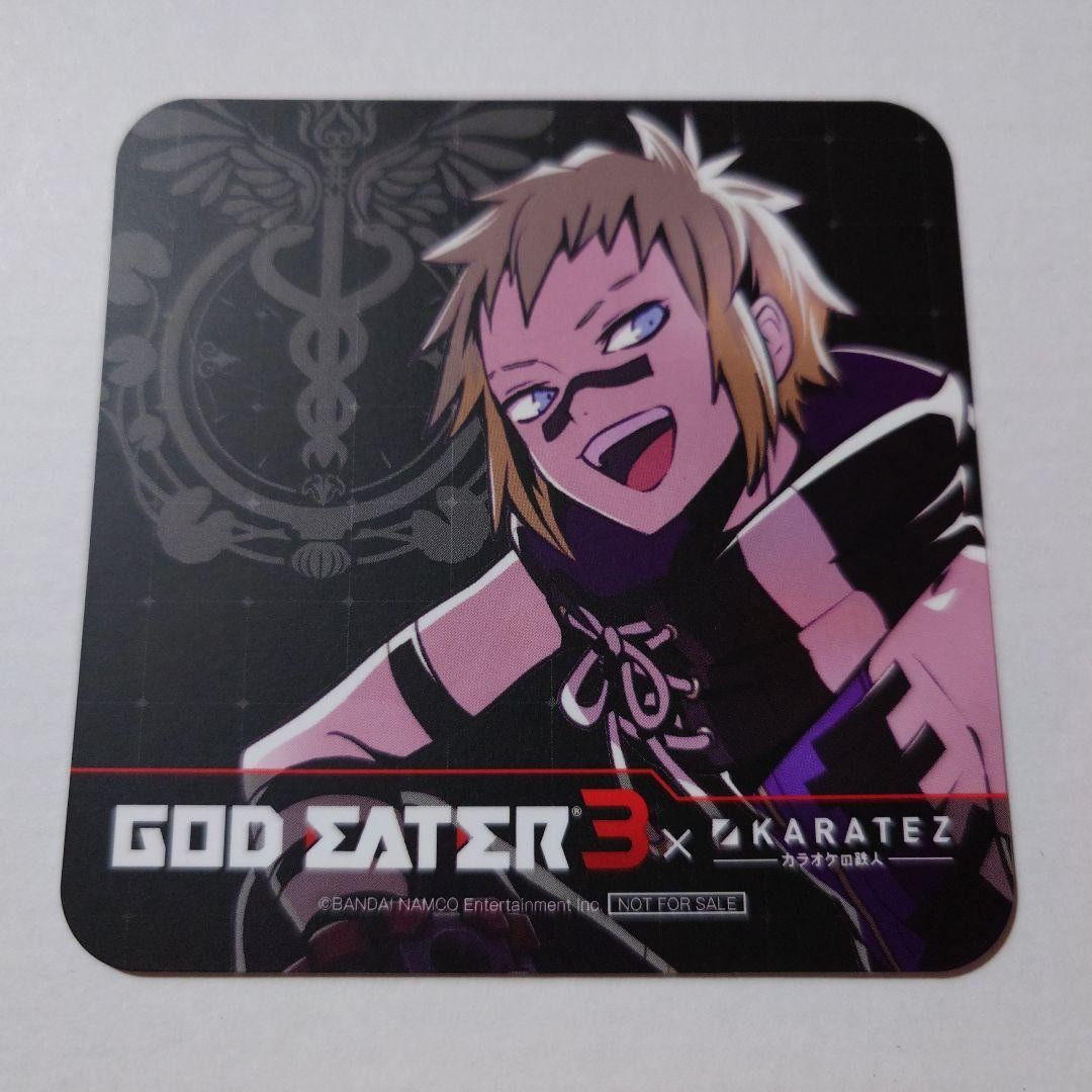 God Eater 3 KaraTetsu Collaboration Coaster Sieg