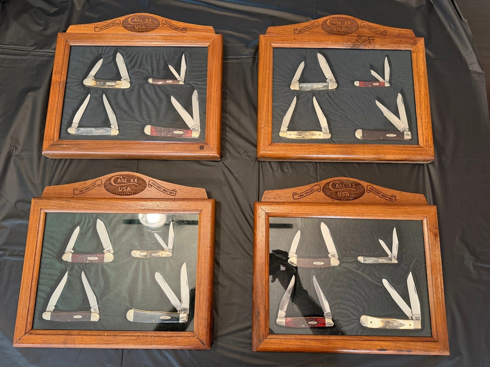 SUPER RARE Case XX Missing Dot Collection 1990-93 Complete 4 Sets Matching #206