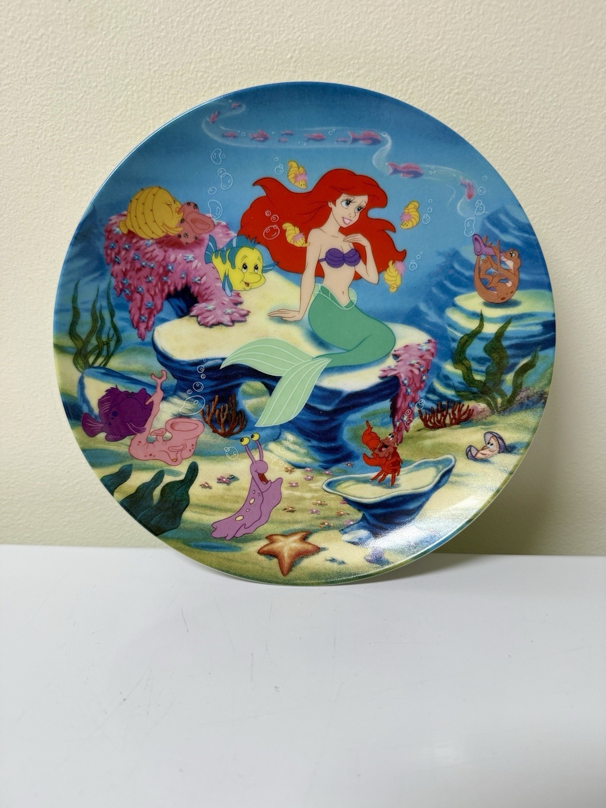 Vintage 1993 The Little Mermaid A Song From The Sea Plate Limited Edition