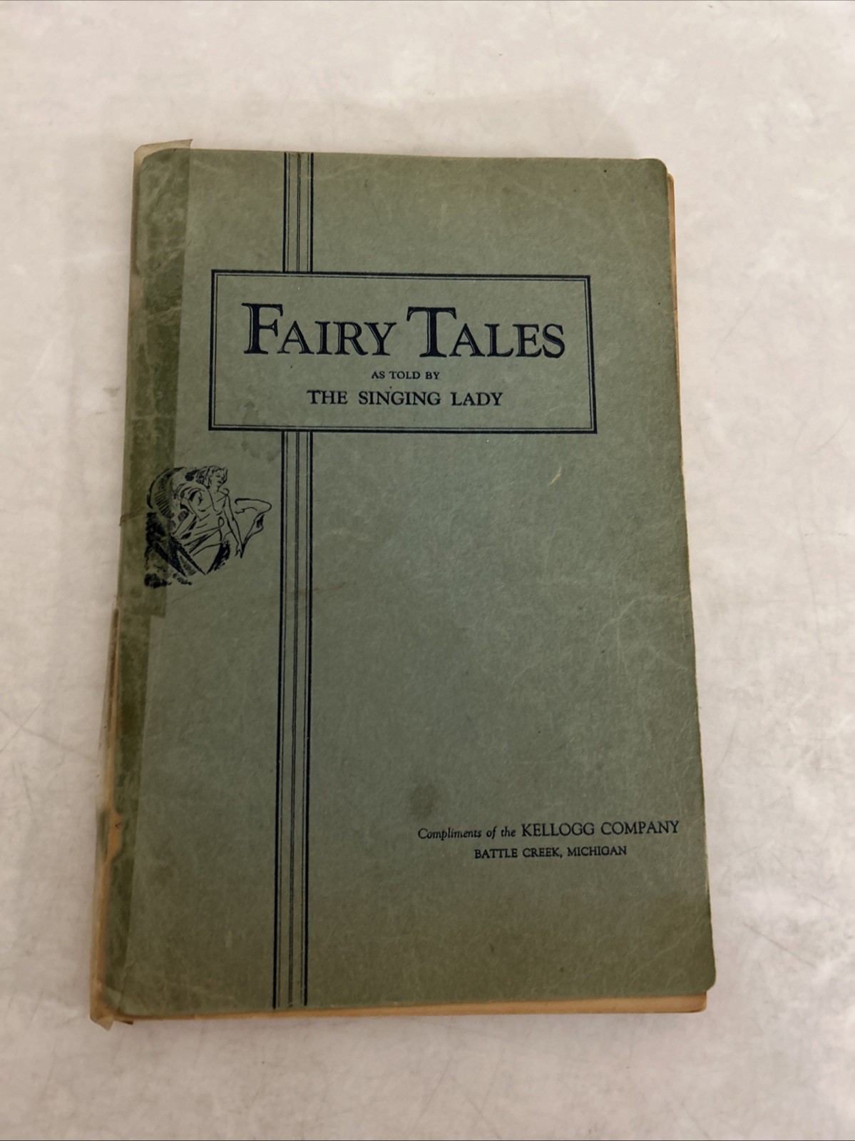 Fairy Tales as Told by the Singing Lady, Kellogg Company book