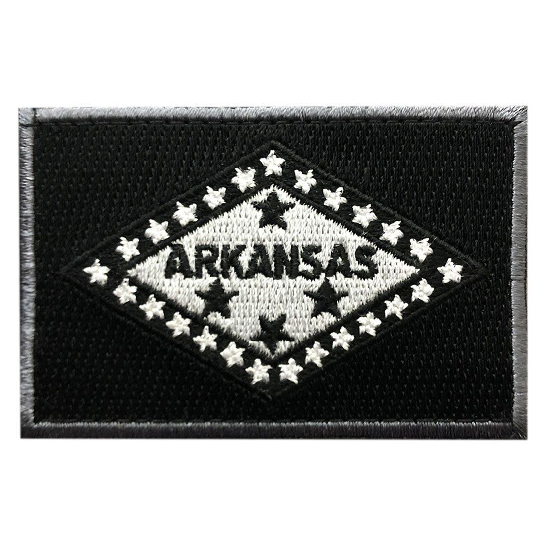 Arkansas State Flag Tactical Hook Patch [3.0 X 2.0 AP-4]