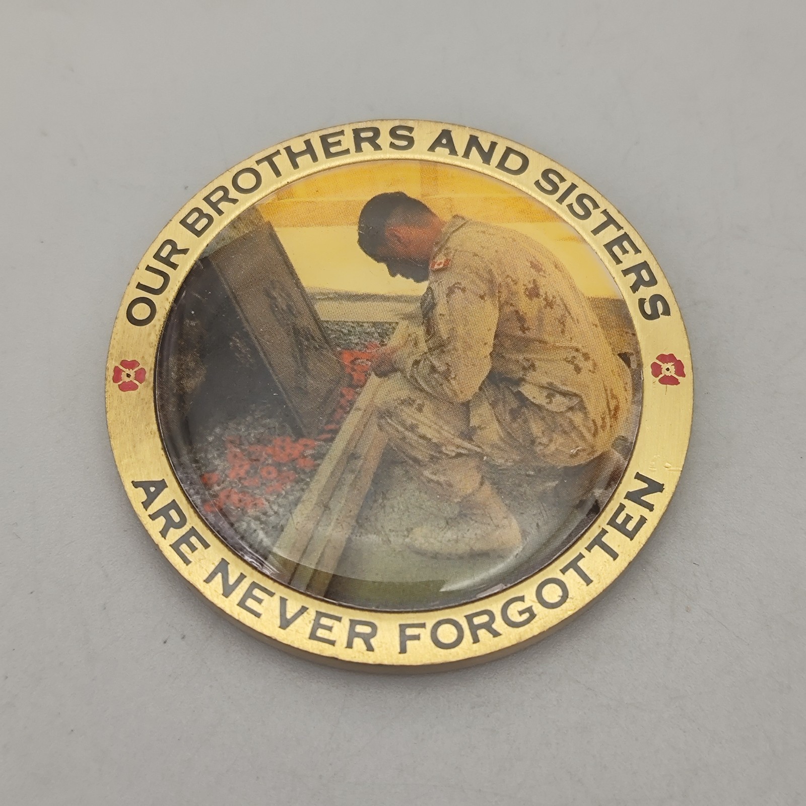 Our Brothers and Sisters Are Never Forgotten Challenge Coin