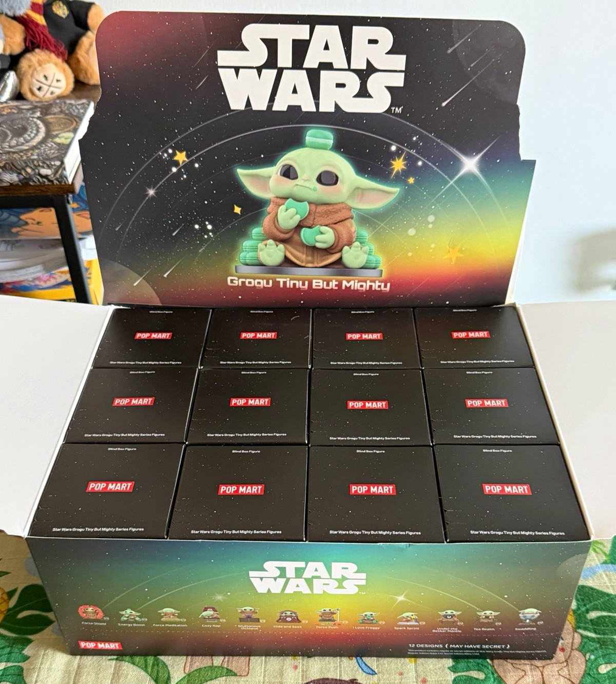 POP MART Star Wars Grogu Tiny But Mighty COMPLETE new 12-box Blind Box Set