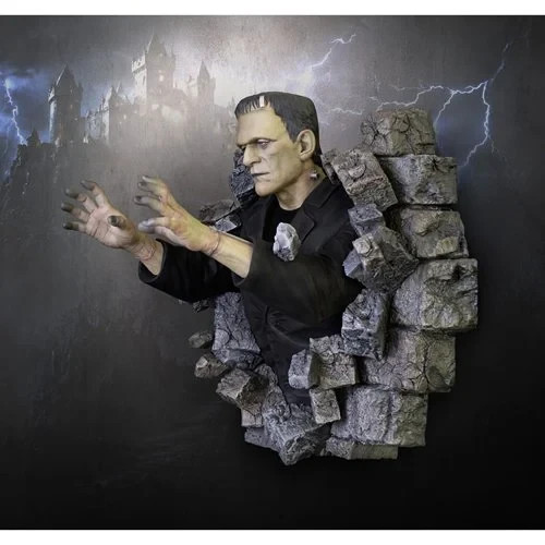 Frankenstein 1:1 Scale Life-Size Wall Sculpture Mount Q1 2027 PREORDER Frankenstein 1:1 Scale Life-Size Wall Sculpture Mount Q1 2027 PREORDER