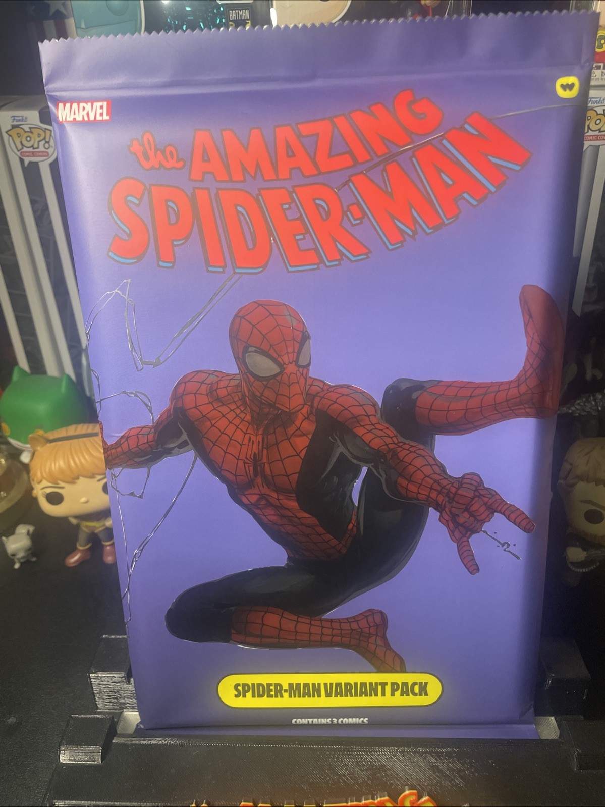 Amazing Spider-Man Sealed SDCC Whatnot Blind Bag Exclusive Amazing Spider-Man Sealed SDCC Whatnot Blind Bag Exclusive