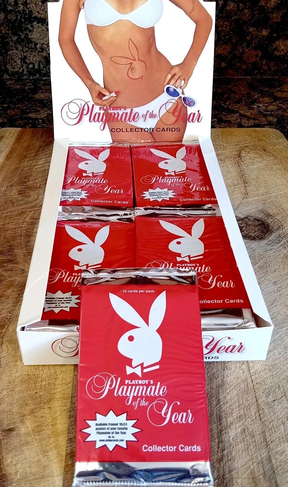 2003 Playboy PLAYMATE OF THE YEAR Collector Cards / SEALED PACK(S) 2003 Playboy PLAYMATE OF THE YEAR Collector Cards / SEALED PACK(S)