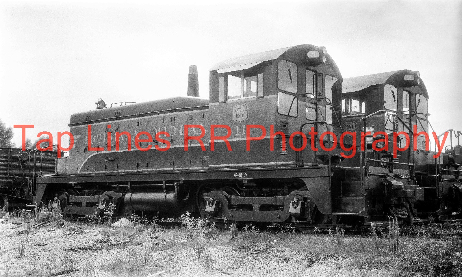 Louisiana Midland Ry #11 SW-1  Jackson LA 11-9-1955 Bill Witbeck New 8x10 Photo