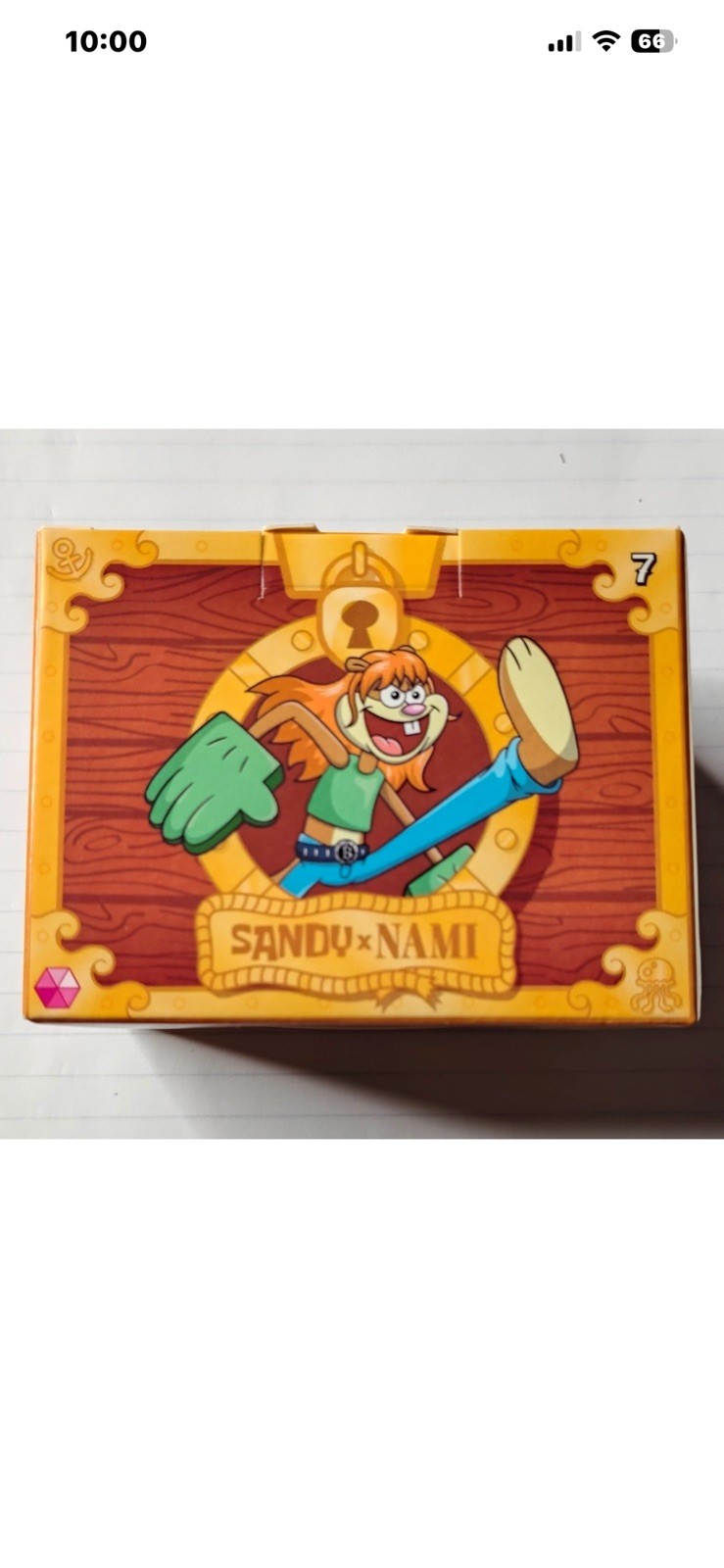 Nickelodeon Sandy Cheeks x Nami SpongeBob SquarePants Collectible Box #7