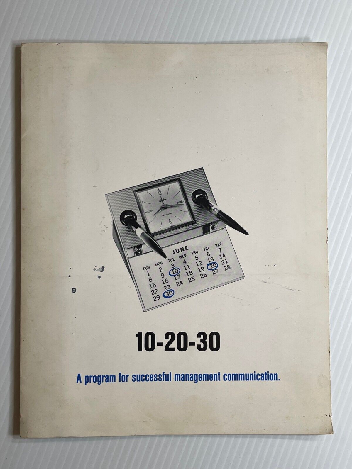 Original 1968 - Volkswagen Successful Management Communication Folder & Papers