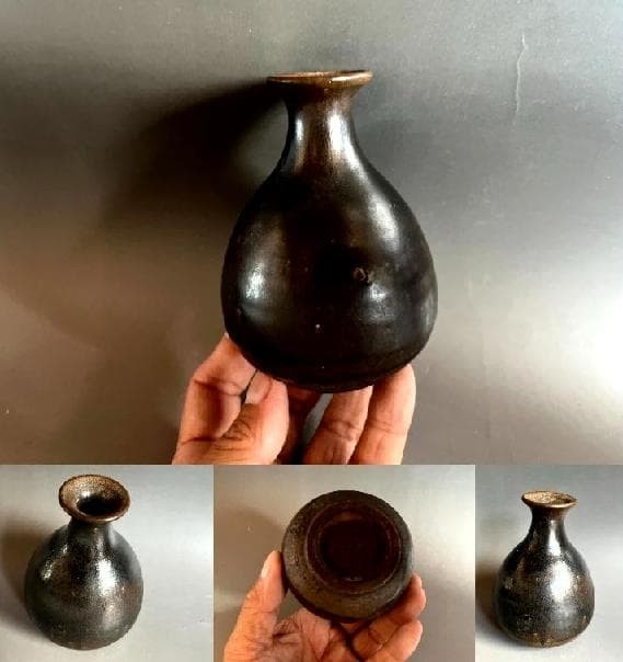 Tokkuri Ancient Tokuriko Karatsu Famous Edo Period Sake Ware Antique Antiques Vi
