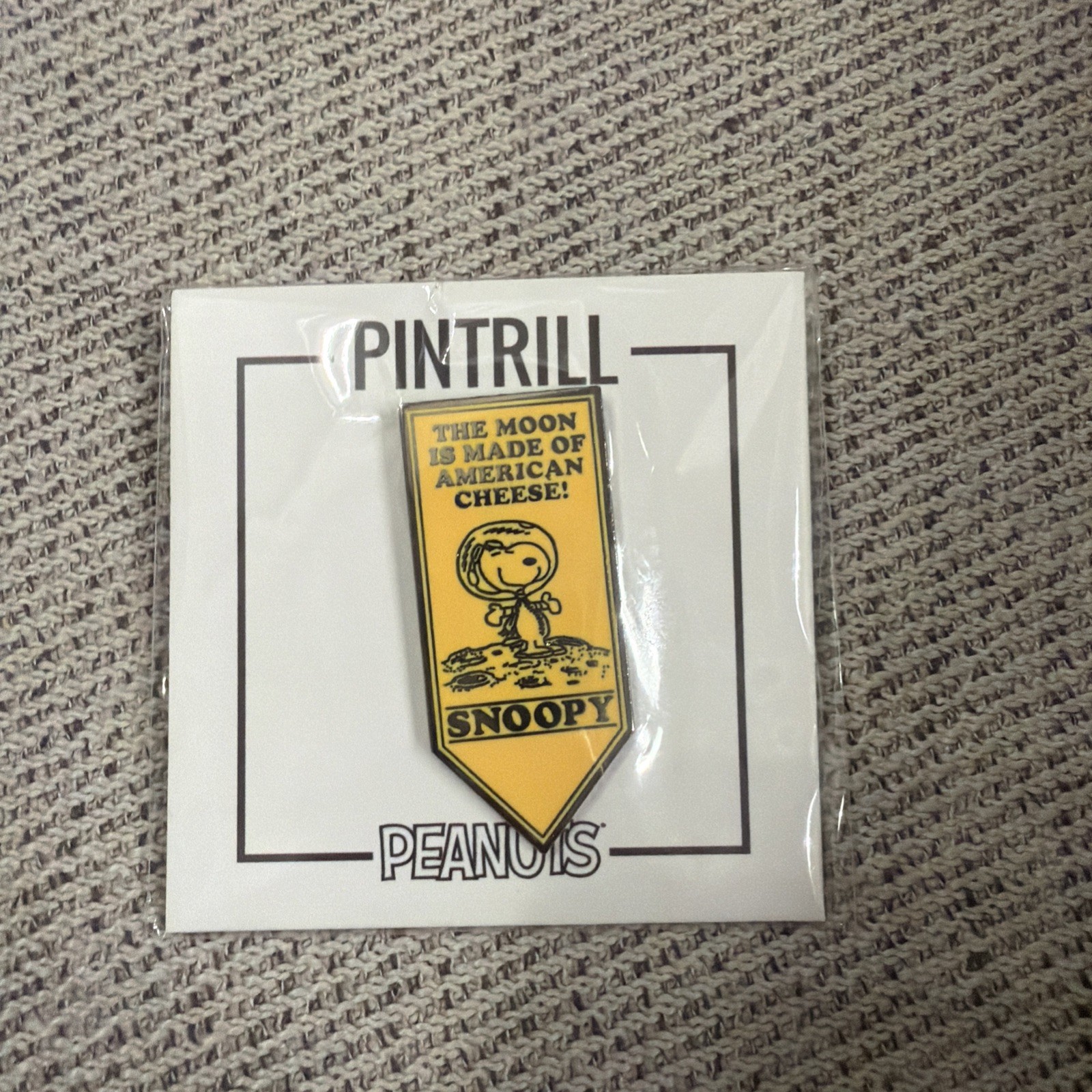 Pintrill x Peanuts SDCC Exclusive Snoopy Enamel Pin