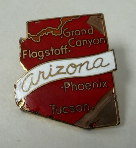 ARIZONA State Cities Pin VTG Pinnacle Designs GRAND CANYON FLAGSTAFF TUCSON PHX