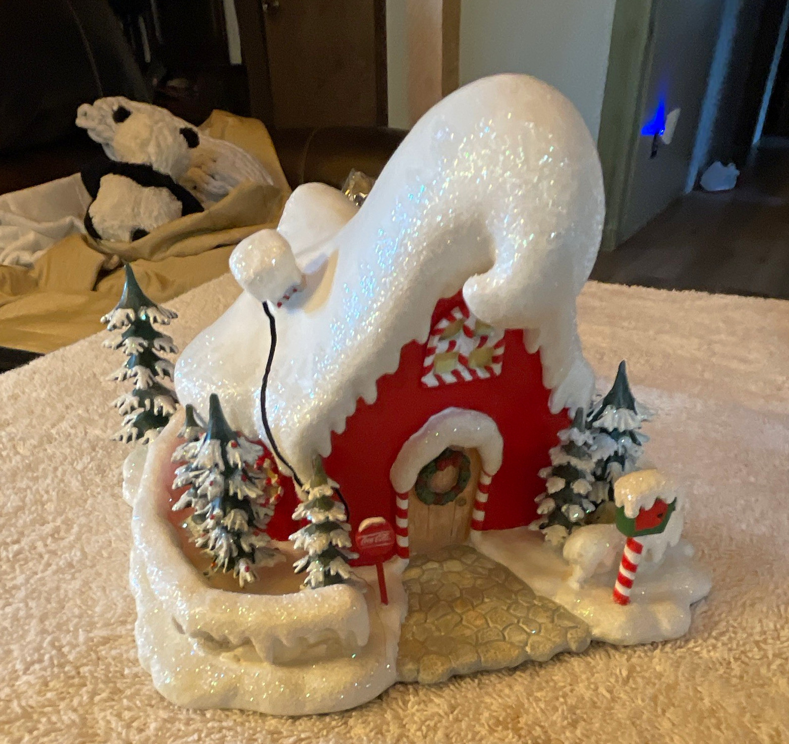 Hawthorne Village BRR Ridge Manor Coca-Cola polar bear collection COA