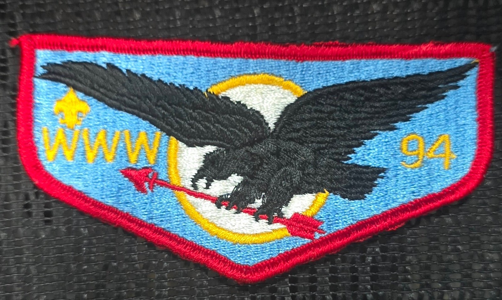 ✨ Blackhawk Lodge 94 S5c OA Flap Order of the Arrow Mint NOS Cloth Back ✨