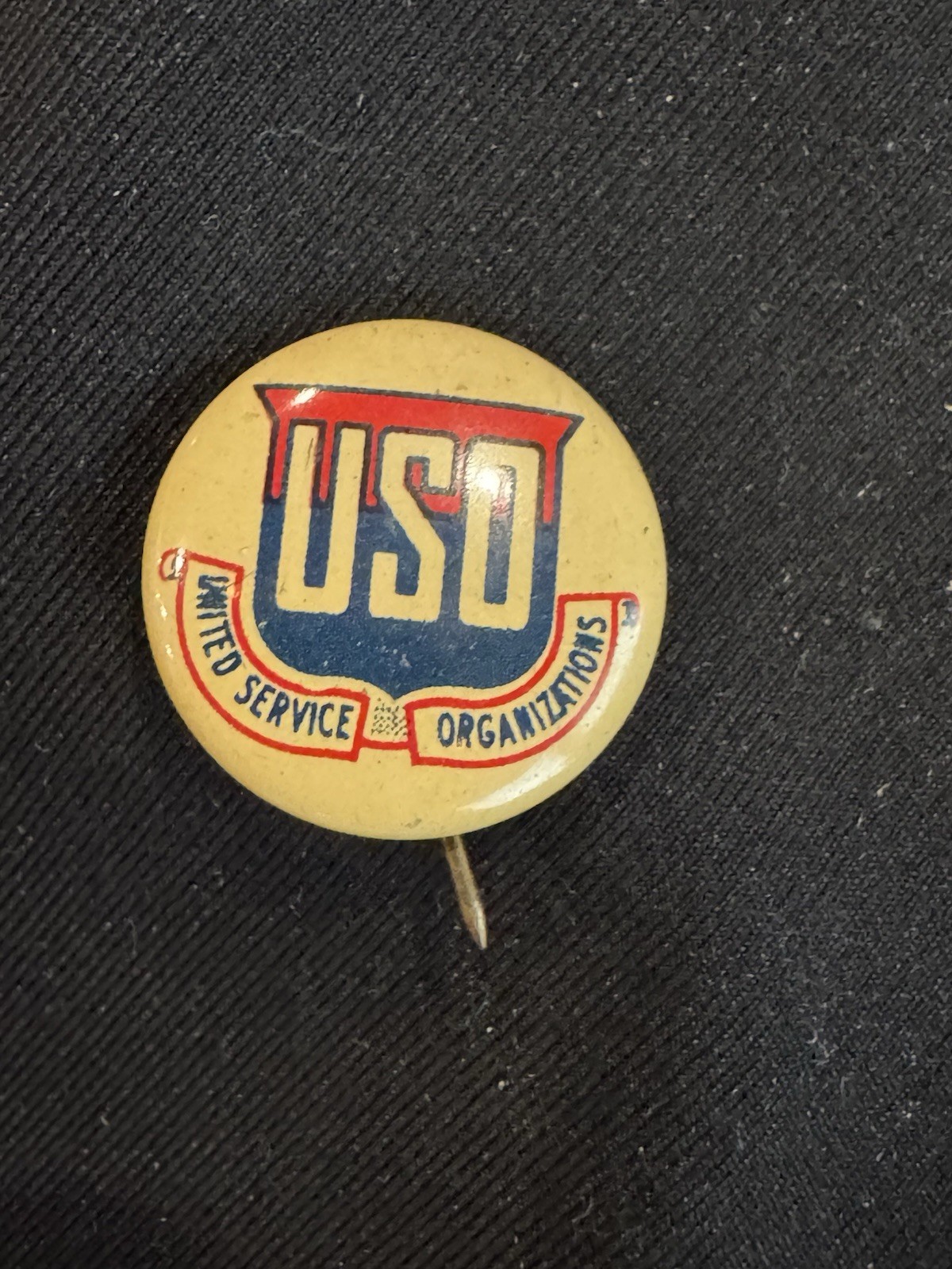 Vintage USO UNITED SERVICE ORGANIZATIONS 8/10