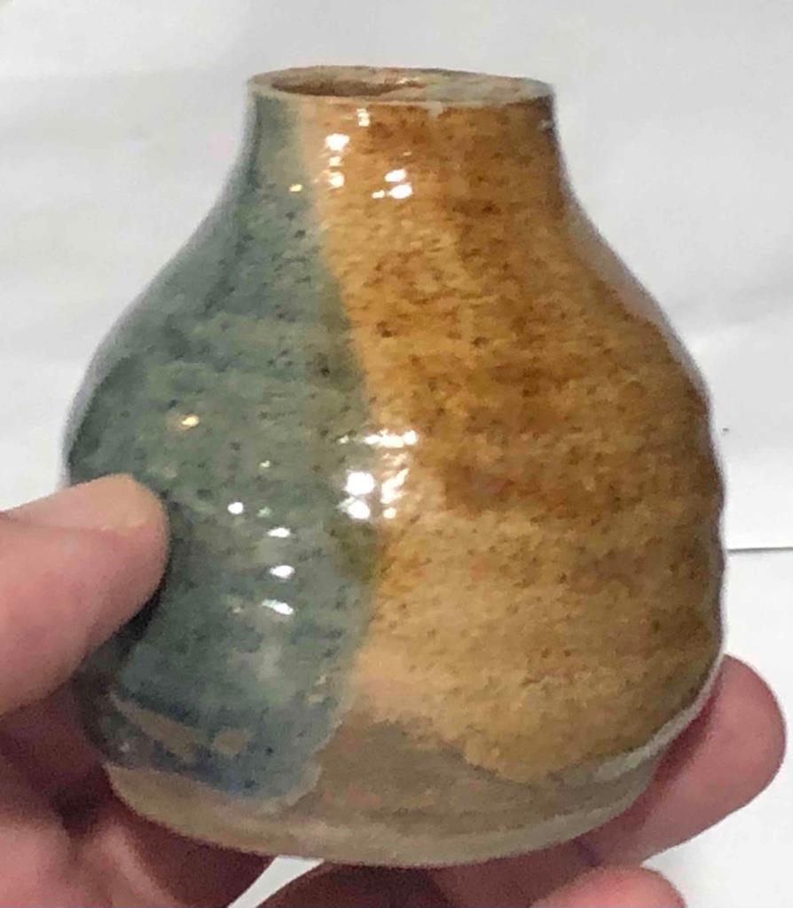 Vintage Art Pottery Studio Made Small Bud Vase