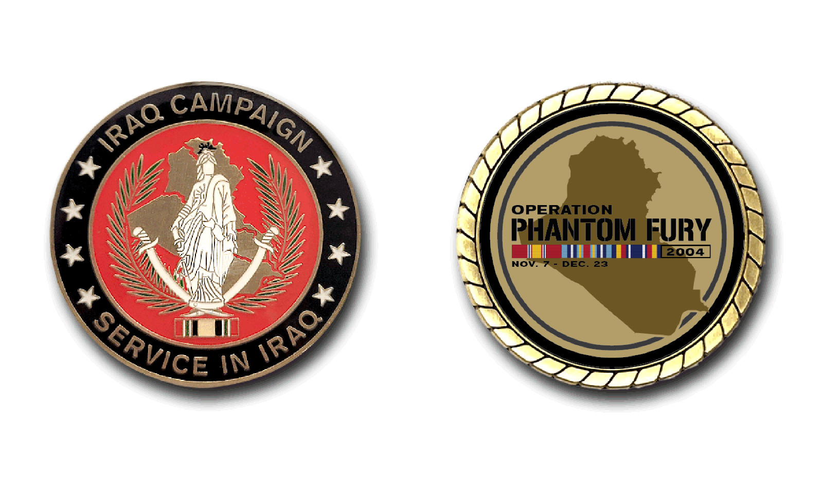 Operation Phantom Fury Iraq Challenge Coin