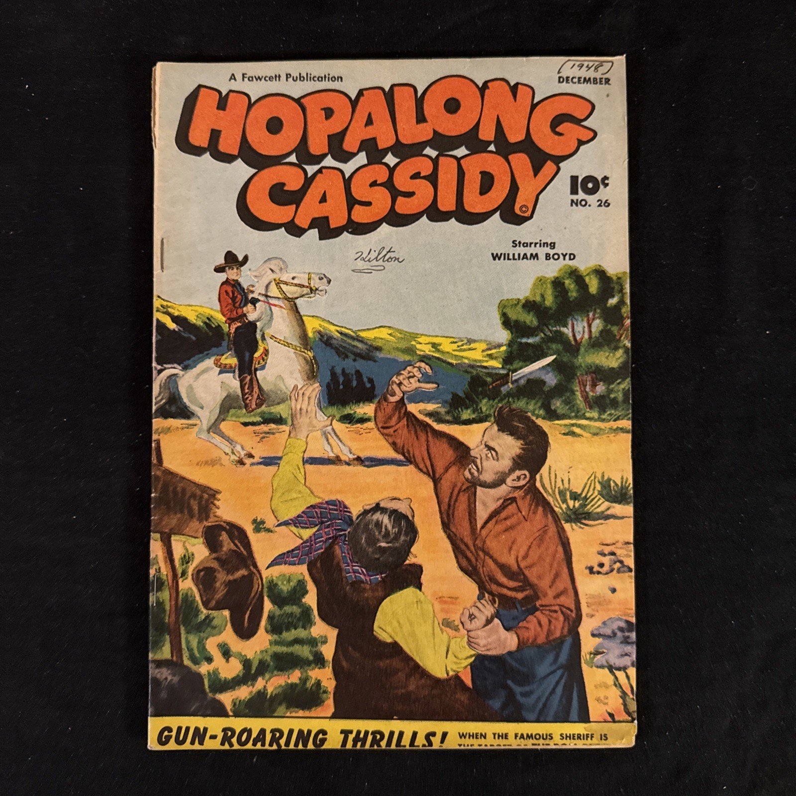 Hopalong Cassidy #26 (Fawcett Comics December 1948)