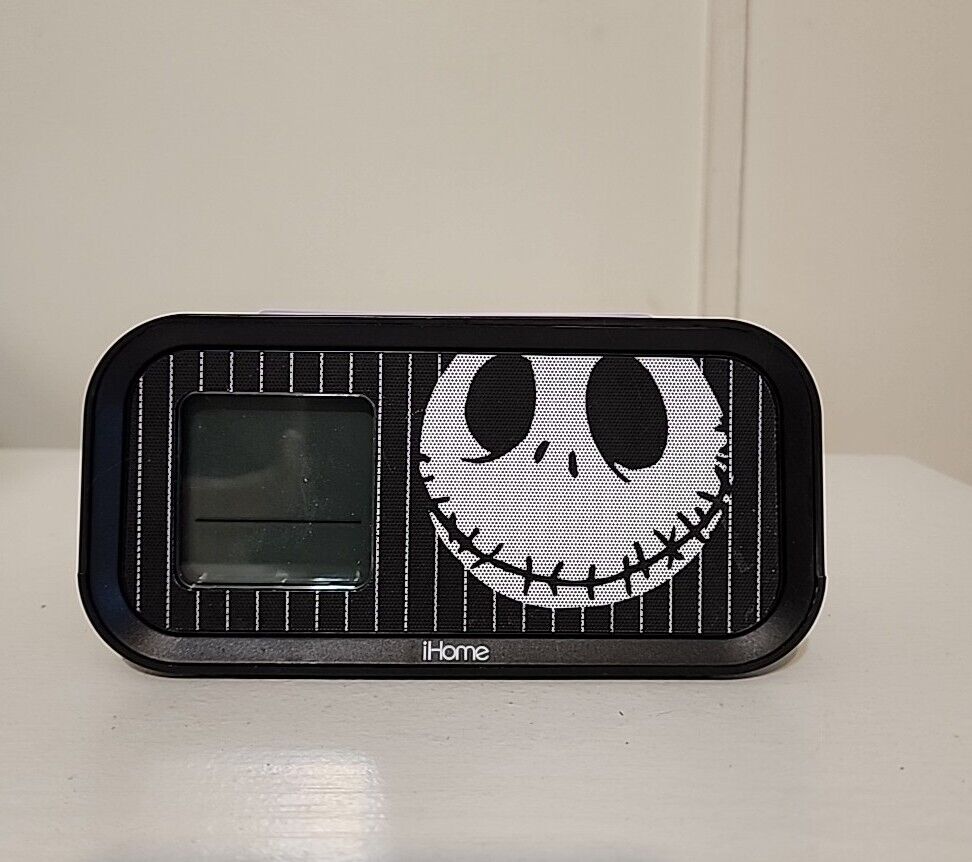 Disney Nightmare Before Christmas Jack Skellington iHome Speaker Alarm Clock