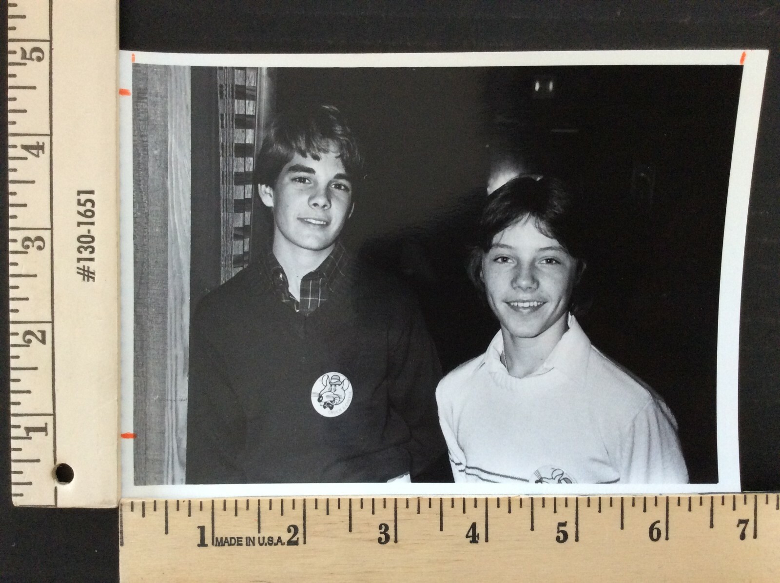 Rare Original VTG Paul King & Ronnie Scribner at the Movies Photo Still