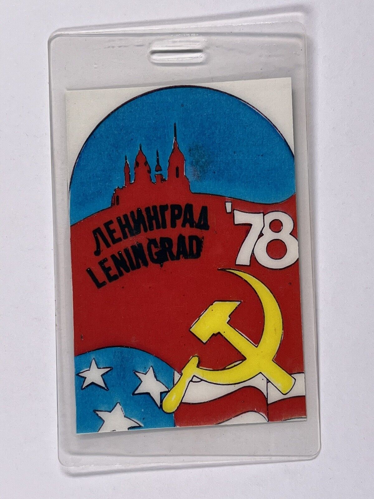 Joan Baez The Beach Boys Santana Pass Ticket Original Leningrad Moscow 1978