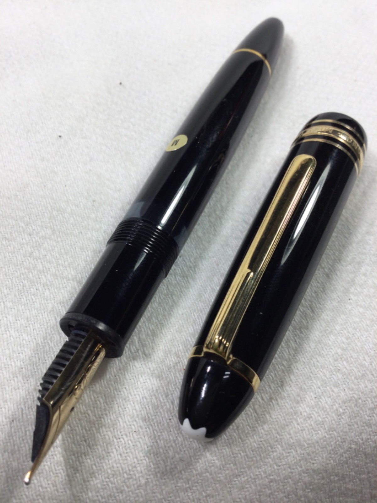 Vintage 1975-80 Montblanc Meisterstück No. 146 Legrand 14K NIB Ebonite Feed Vintage 1975-80 Montblanc Meisterstück No. 146 Legrand 14K NIB Ebonite Feed