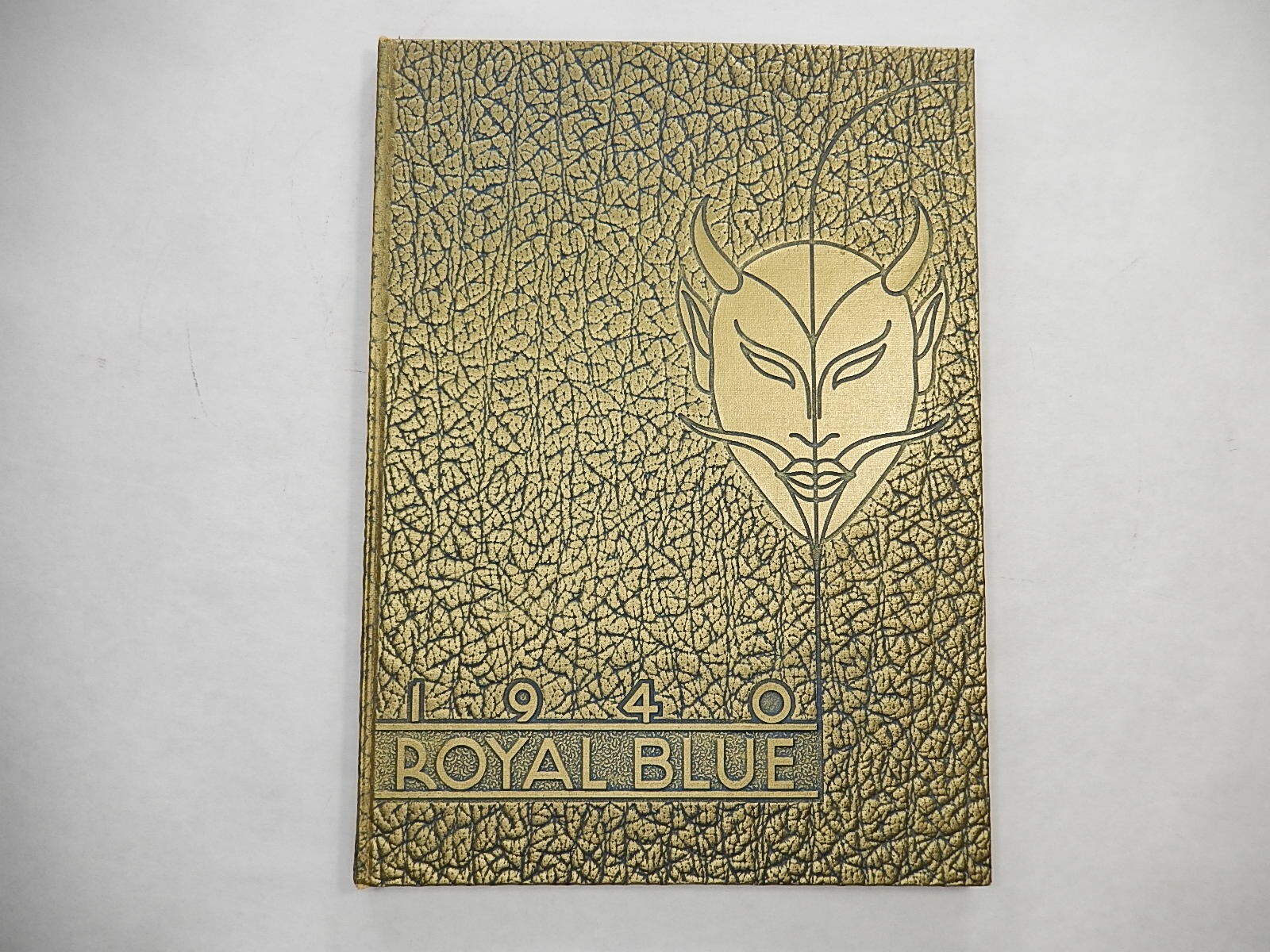 Yearbook, Walla Walla High School, Walla Walla Washington, 1940, Royal Blue