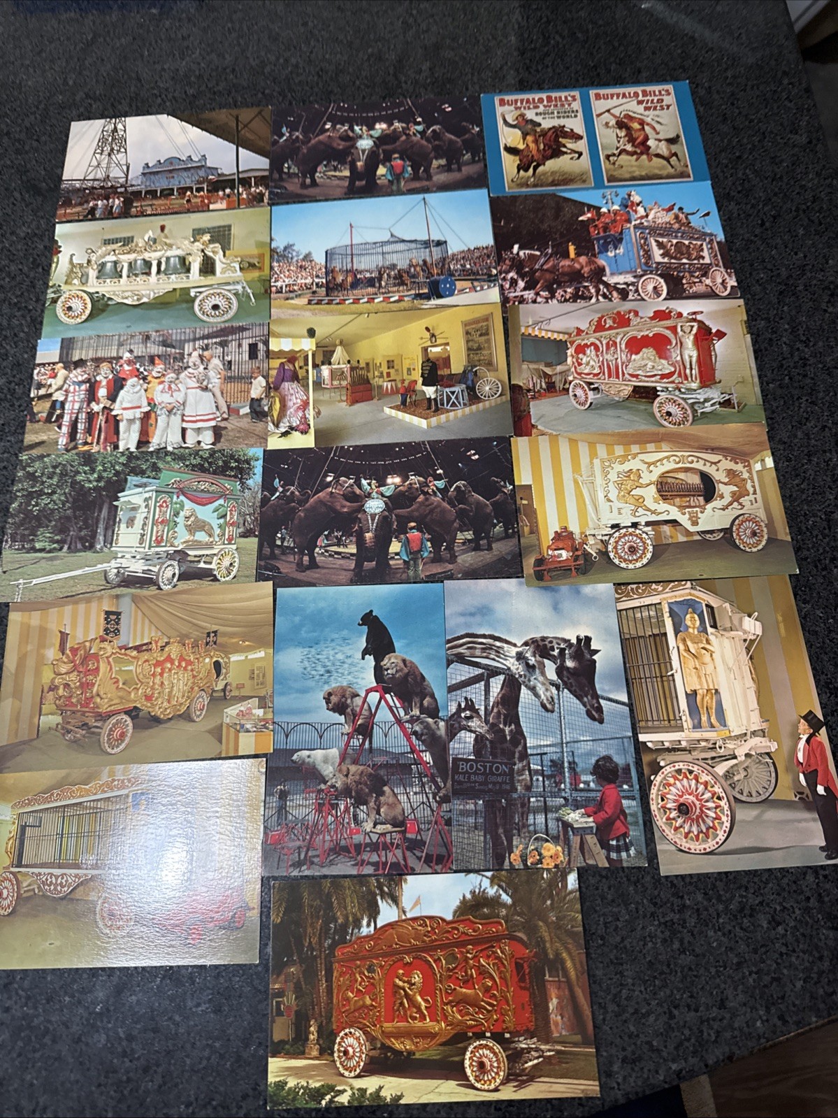 Lot Of 18 Ringling Brothers Museum Sarasota, FL - And More Rare Vintage Postcard