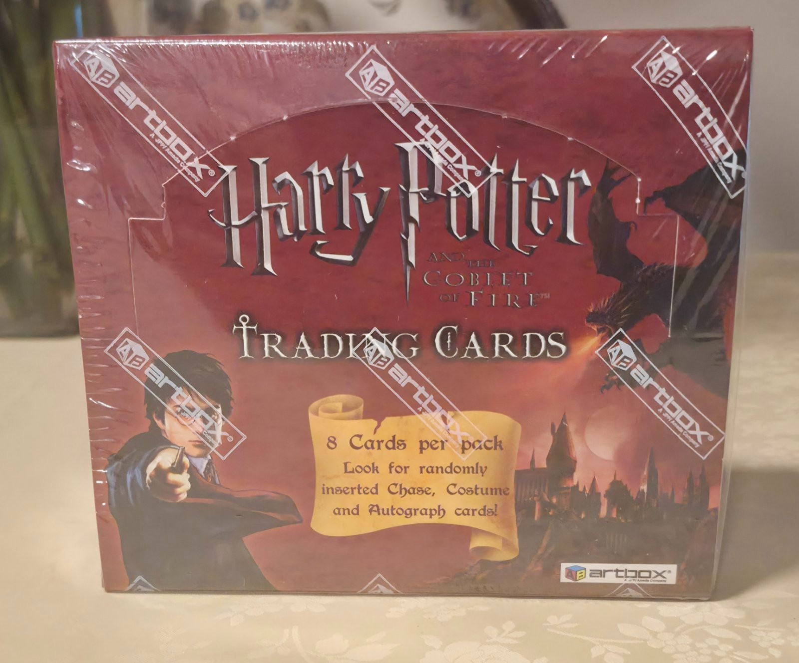 2005 Artbox Harry Potter Goblet of Fire Trading Card Hobby Box Sealed #3277/6000