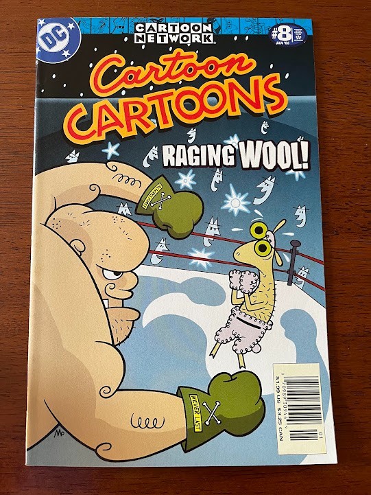 CARTOON CARTOONS # 8 VF NEWSSTAND DC COMICS SHEEP IN THE BIG CITY MO WILLEMS