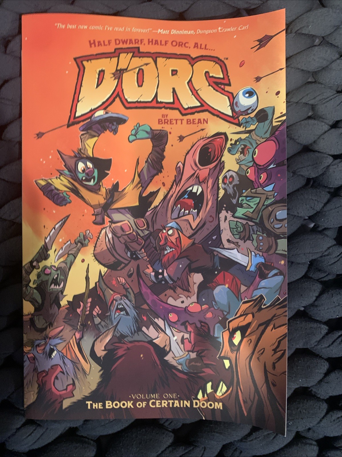 D’ORC Vol 1: The Book of Certain Doom TPB Brett Bean Image Comics, 2026 #1-5 New