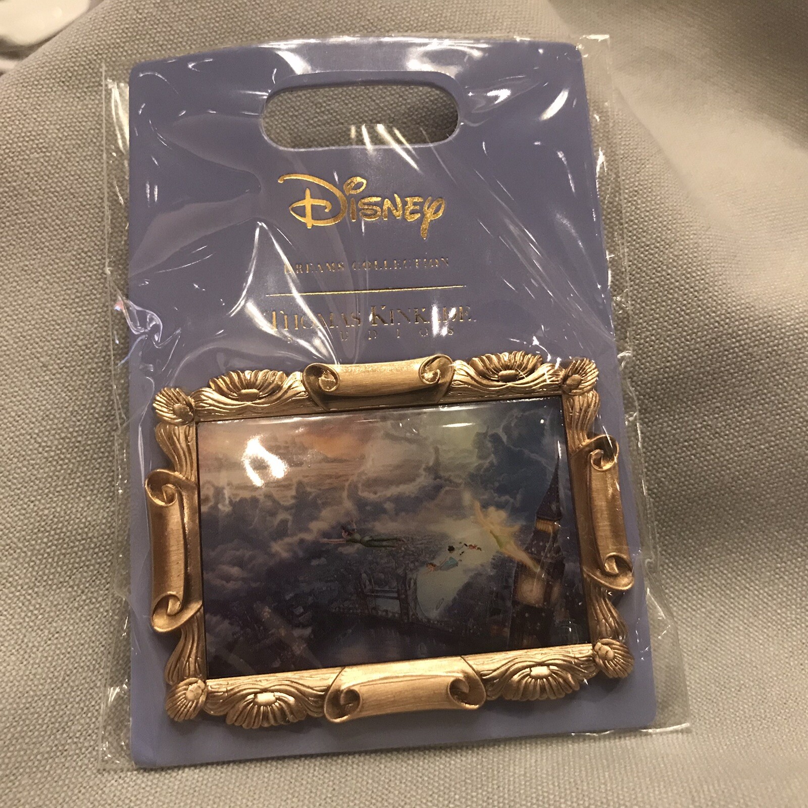 Disney D23 Expo Thomas Kincaid Studios Peter Pan/Tinkerbell Pin