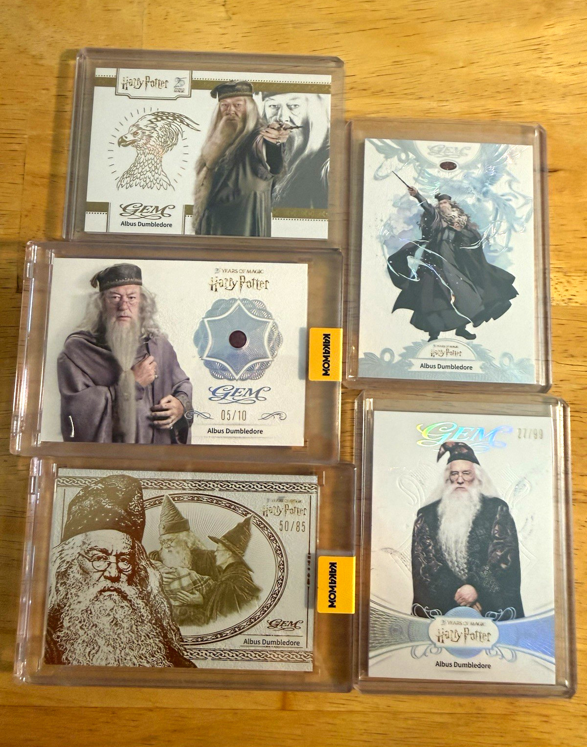 Albus Dumbledore Ruby /10 kakawow gem 25th anniversary lot