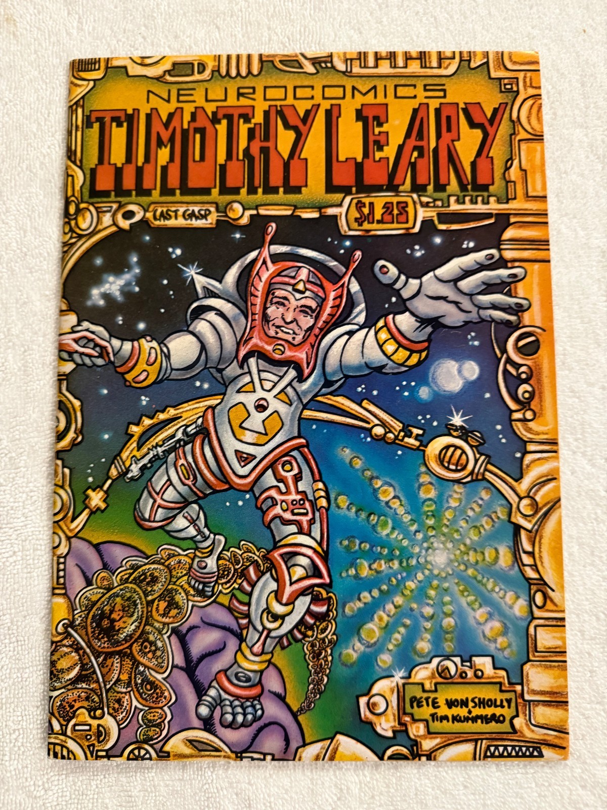 Neurocomics Timothy Leary #1 Rare 1979 Last Gasp Underground Comics 1st Print