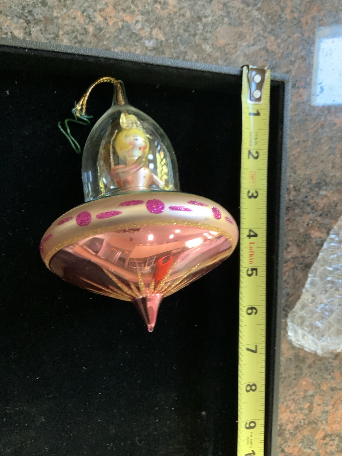 Rare Christopher Radko Angel On Board Italian Ornament 1994 EXC Rare Christopher Radko Angel On Board Italian Ornament 1994 EXC